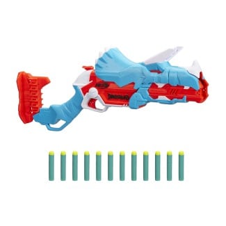 NERF DinoSquad Tricera-Blast Dart Blaster