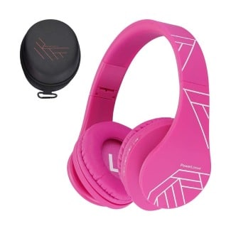 PowerLocus Bluetooth Over-Ear Headphones for Kids