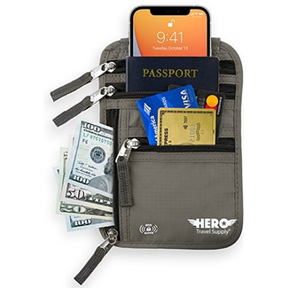 Hero Neck Wallet