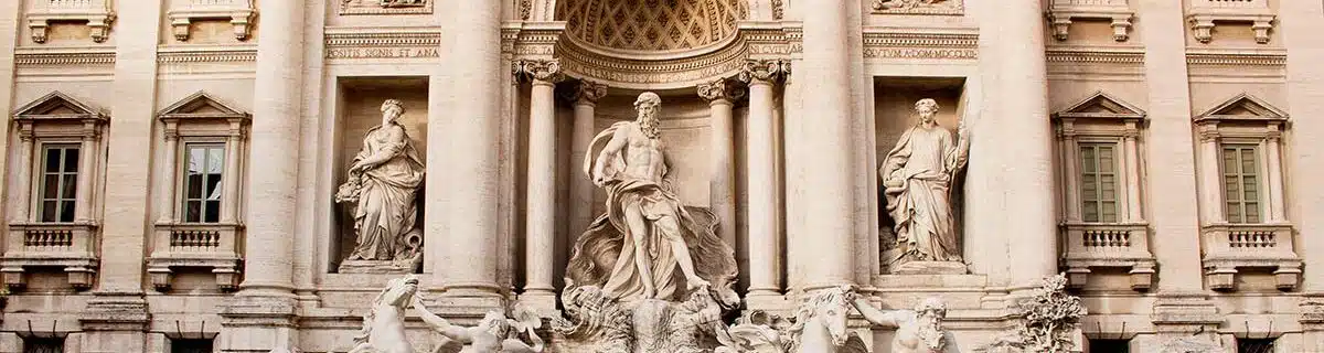 Fountain di Trevi in Rome