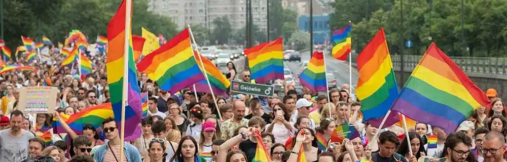 lgbtq pride march