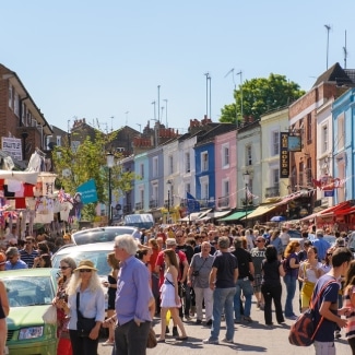 Barter for Vintage Finds at Portobello Road Market