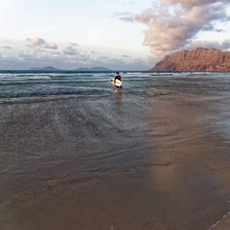 Famara Beach, Lanzarote
