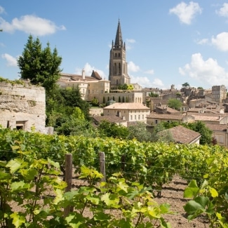 Vineyards At Saint Emilion City Center France