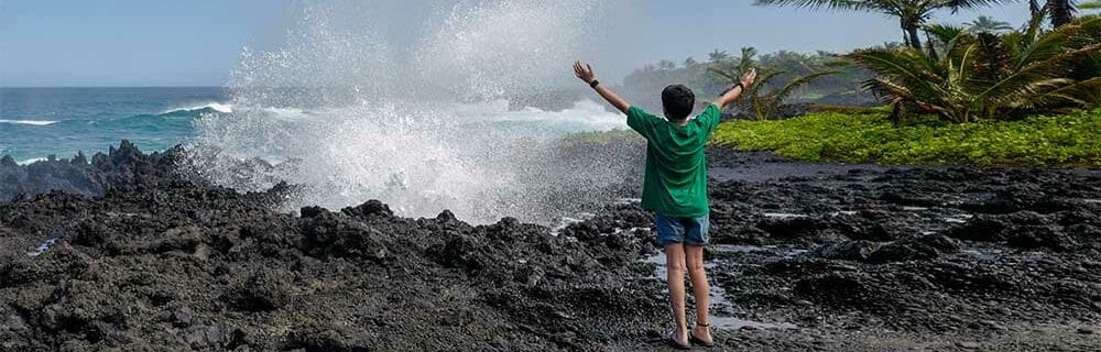 Waianapanapa State Park blow hole