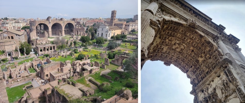 Colosseum, Arena, Forum, & Palatine Hill