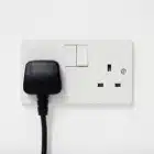 Which power outlets do they use in St. Lucia